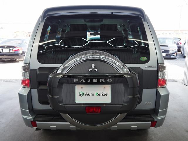 パジェロ ロング　スーパーエクシード　４ＷＤ　純正ＳＤナビ　黒革　シートヒーター　ロックフォード　ＥＴＣ　ウッドコンビＨ　ステアスイッチ　地デジ　Ｂカメラ　クルコン　ＨＩＤ　Ｂフォグ　キーレス　サイドステップ　ディーゼルＴ　純正１８ＡＷ（41枚目）