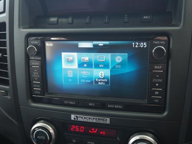 パジェロ ロング　スーパーエクシード　４ＷＤ　純正ＳＤナビ　黒革　シートヒーター　ロックフォード　ＥＴＣ　ウッドコンビＨ　ステアスイッチ　地デジ　Ｂカメラ　クルコン　ＨＩＤ　Ｂフォグ　キーレス　サイドステップ　ディーゼルＴ　純正１８ＡＷ（59枚目）