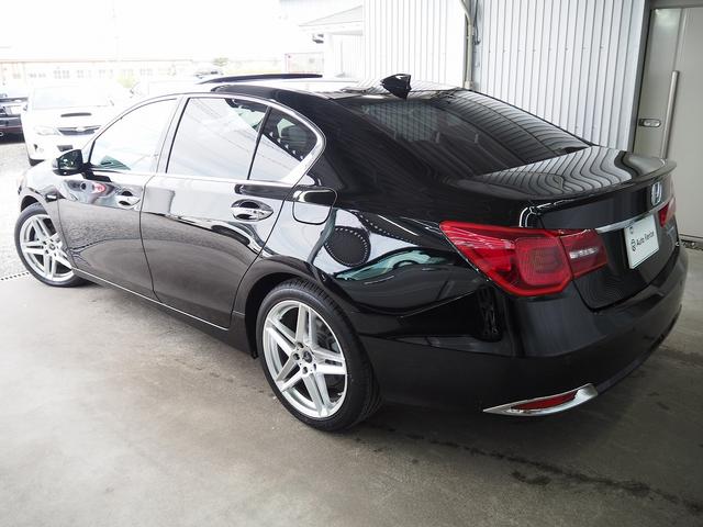 レジェンド ベースグレード　４ＷＤ　メーカーＨＤＤナビ　茶革　サンルーフ　ＫＲＥＬＬ　タイベル交換済　エアシート　シートヒーター　ステアヒーター　Ｆエアロ　外１９ＡＷ　ウッドコンビＨ　ＥＴＣ　コーナーセンサー　ＢＳＭ　ＣＭＢＳ（5枚目）