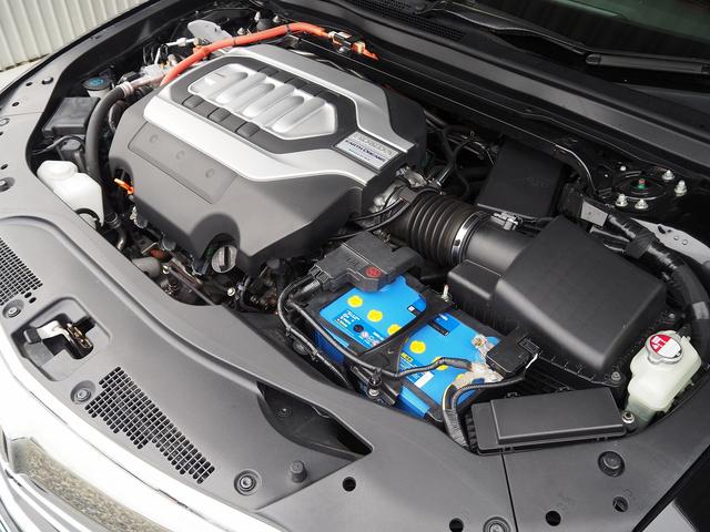 レジェンド ベースグレード　４ＷＤ　メーカーＨＤＤナビ　茶革　サンルーフ　ＫＲＥＬＬ　タイベル交換済　エアシート　シートヒーター　ステアヒーター　Ｆエアロ　外１９ＡＷ　ウッドコンビＨ　ＥＴＣ　コーナーセンサー　ＢＳＭ　ＣＭＢＳ（20枚目）