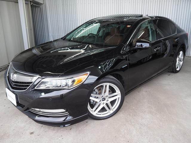 レジェンド ベースグレード　４ＷＤ　メーカーＨＤＤナビ　茶革　サンルーフ　ＫＲＥＬＬ　タイベル交換済　エアシート　シートヒーター　ステアヒーター　Ｆエアロ　外１９ＡＷ　ウッドコンビＨ　ＥＴＣ　コーナーセンサー　ＢＳＭ　ＣＭＢＳ（21枚目）