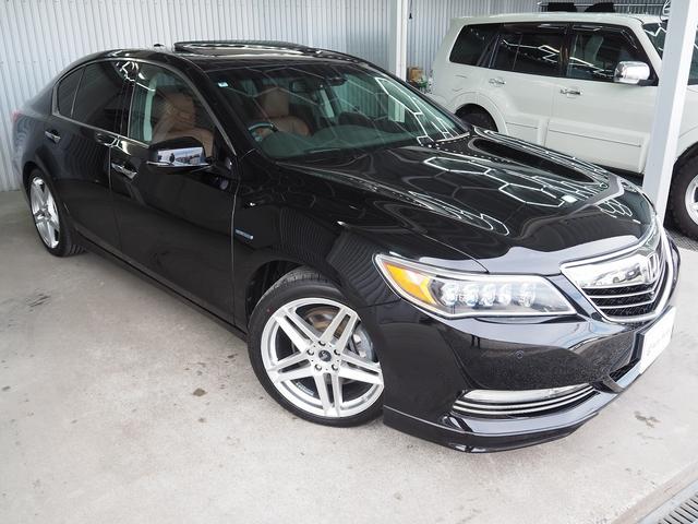 レジェンド ベースグレード　４ＷＤ　メーカーＨＤＤナビ　茶革　サンルーフ　ＫＲＥＬＬ　タイベル交換済　エアシート　シートヒーター　ステアヒーター　Ｆエアロ　外１９ＡＷ　ウッドコンビＨ　ＥＴＣ　コーナーセンサー　ＢＳＭ　ＣＭＢＳ（24枚目）