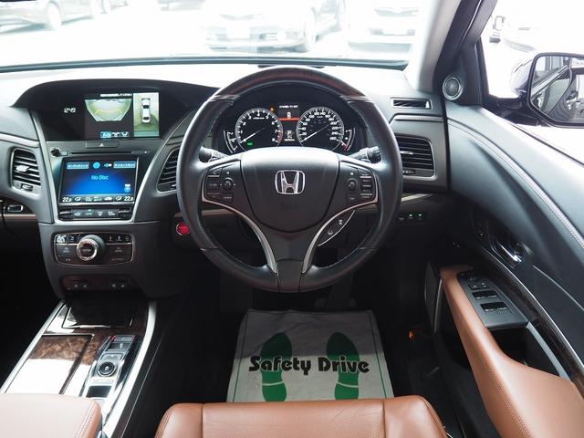 レジェンド ベースグレード　４ＷＤ　メーカーＨＤＤナビ　茶革　サンルーフ　ＫＲＥＬＬ　タイベル交換済　エアシート　シートヒーター　ステアヒーター　Ｆエアロ　外１９ＡＷ　ウッドコンビＨ　ＥＴＣ　コーナーセンサー　ＢＳＭ　ＣＭＢＳ（43枚目）