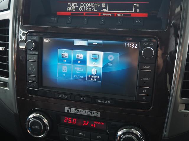 パジェロ ロング　スーパーエクシード　４ＷＤ　純正ＳＤナビ　黒革　サンルーフ　ロックフォード　シートヒーター　ウッドコンビＨ　ＥＴＣ　クルコン　地デジ　Ｂカメラ　コーナーセンサー　Ｆドラレコ　ディーゼルＴ　リアスポイラー　ＨＩＤ　Ｂフォグ（57枚目）