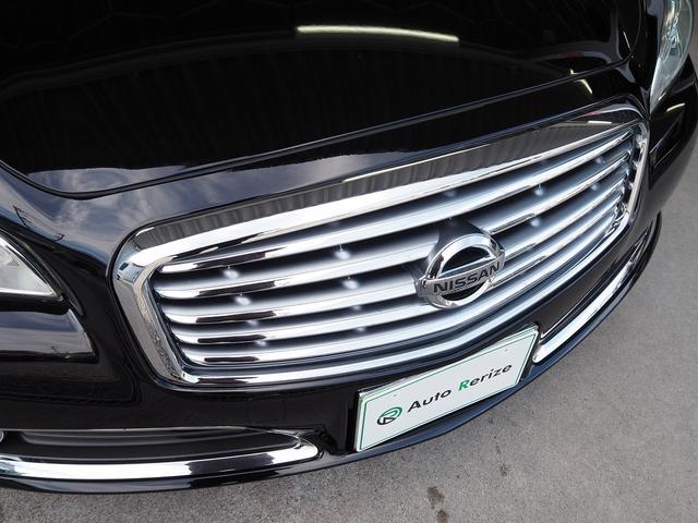 シーマ ハイブリッド　ＶＩＰ　Ｇ　メーカーＨＤＤナビ　後席Ｍ　ＢＯＳＥ　茶革　サンルーフ　エアシート　シートヒーター　レーダークルーズ　ＦＣＷ　ＬＤＷ　クルコン　電動シェード　車高調　２０ＡＷ　スエード調ルーフ　銀粉本木製インパネ（35枚目）