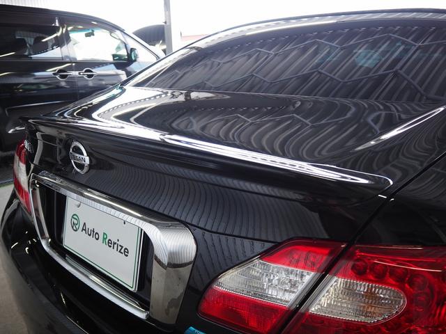 シーマ ハイブリッド　ＶＩＰ　Ｇ　メーカーＨＤＤナビ　後席Ｍ　ＢＯＳＥ　茶革　サンルーフ　エアシート　シートヒーター　レーダークルーズ　ＦＣＷ　ＬＤＷ　クルコン　電動シェード　車高調　２０ＡＷ　スエード調ルーフ　銀粉本木製インパネ（41枚目）