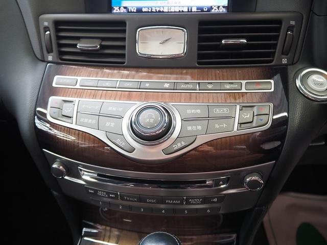 シーマ ハイブリッド　ＶＩＰ　Ｇ　メーカーＨＤＤナビ　後席Ｍ　ＢＯＳＥ　茶革　サンルーフ　エアシート　シートヒーター　レーダークルーズ　ＦＣＷ　ＬＤＷ　クルコン　電動シェード　車高調　２０ＡＷ　スエード調ルーフ　銀粉本木製インパネ（59枚目）