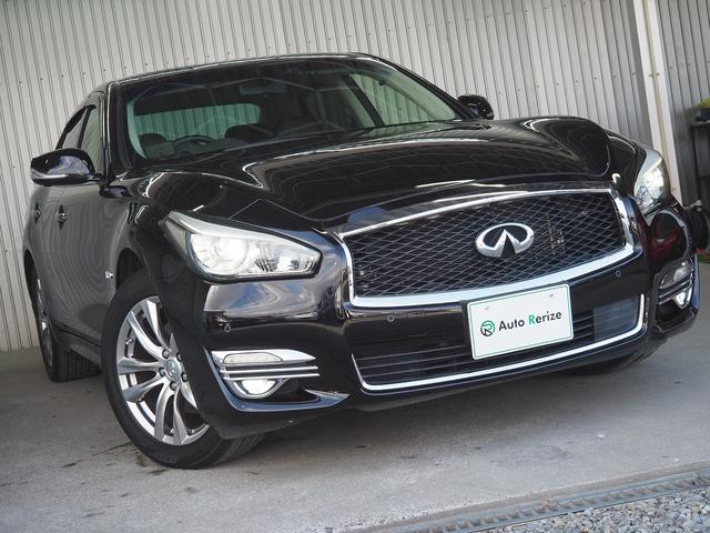 フーガハイブリッド ＶＩＰ　メーカーＨＤＤナビ　茶革　ＢＯＳＥサウンド　エアシート　シートヒーター　オットマン　地デジ　全周囲Ｍ　銀粉本木製インパネ　スエード調ルーフ　１８ＡＷ　エマブレ　ＰＦＣＷ　ＢＳＷ　ＬＤＷ　電動シェード（6枚目）