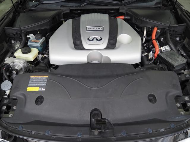 フーガハイブリッド ＶＩＰ　メーカーＨＤＤナビ　茶革　ＢＯＳＥサウンド　エアシート　シートヒーター　オットマン　地デジ　全周囲Ｍ　銀粉本木製インパネ　スエード調ルーフ　１８ＡＷ　エマブレ　ＰＦＣＷ　ＢＳＷ　ＬＤＷ　電動シェード（80枚目）