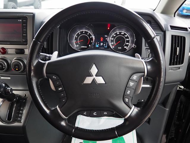 デリカD:5 G プレミアム 4WD 純正HDDナビ 後席モニター ロックフォード 両側パワスラ Pバックドア 地デジ マルチビューカメラ 前席シートヒーター ETC スマートキー クルコン パドルシフト 7人乗り 整備記録簿付き(17枚目)