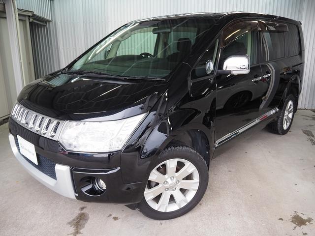 デリカD:5 G プレミアム 4WD 純正HDDナビ 後席モニター ロックフォード 両側パワスラ Pバックドア 地デジ マルチビューカメラ 前席シートヒーター ETC スマートキー クルコン パドルシフト 7人乗り 整備記録簿付き(21枚目)