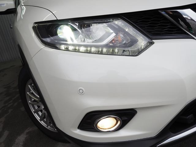 エクストレイル 20S ハイブリッド エマージェンシーブレーキパック 4WD 純正SDナビ 地デジ Bカメラ 防水シート LEDヘッドライト フォグ コーナーセンサー ETC エマブレ 車線逸脱 踏み間違い防止 社外17AW インテリキー デュアルオートエアコン 記録簿(39枚目)