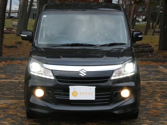 ソリオバンディット ＤＪＥ　ＴＶナビ　レーダーブレーキサポート　両側電動スライドドア　ＥＴＣ　ステアリングスイッチ　ＥＴＣ　ウィンカーミラー　オートライト・Ａ／Ｃ　ＤＶＤ　フォグライト　クルコン（3枚目）