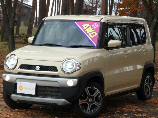 ハスラー Ｘ　４ＷＤ　ＴＶナビ　ＢＴオーディオ　シートヒーター　ヒルディセントコントロール　グリップコントロール　スマートキー　バックカメラ　軽減ブレーキ　ステアリングスイッチ　ＥＴＣ　ウィンカーミラー（2枚目）