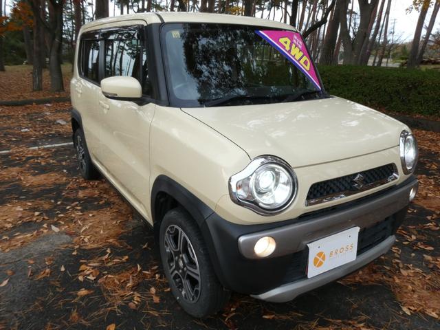 ハスラー Ｘ　４ＷＤ　ＴＶナビ　ＢＴオーディオ　シートヒーター　ヒルディセントコントロール　グリップコントロール　スマートキー　バックカメラ　軽減ブレーキ　ステアリングスイッチ　ＥＴＣ　ウィンカーミラー（4枚目）