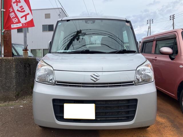 スペーシア T 4WD ETC バックカメラ 両側スライド・片側電動 ナビ TV 衝突被害軽減システム スマートキー アイドリングストップ 電動格納ミラー シートヒーター ベンチシート CVT 盗難防止システム(12枚目)