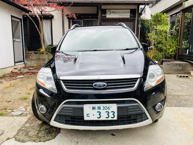 クーガ 4WD、革シート、サンルーフ、デジタルナビTV、ETC、パワーシート、シートヒーター、クルーズコントロール、Bluetooth、USB端子、純正アルミ、ルーフレール、2年車検整備付き(3枚目)