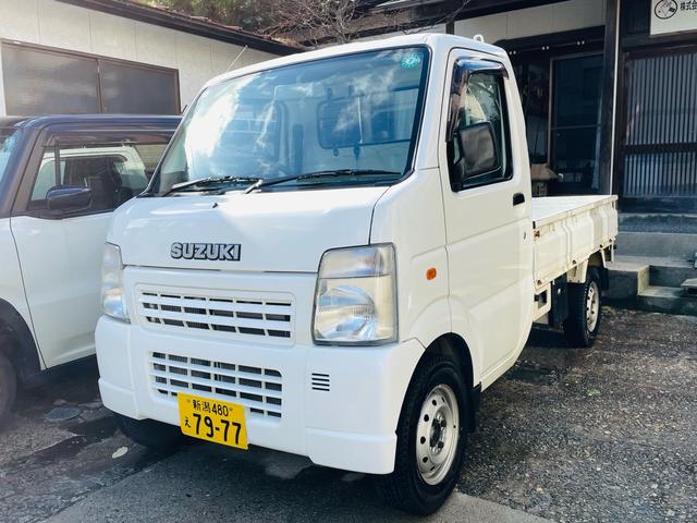 キャリイトラック ＫＣエアコン・パワステ　パートタイム４ＷＤ、エアコン、パワステ、ラジオ、フロア５速ＭＴ、ワンオーナー車、保証書あり、走行２．７万ｋｍ、二年車検整備付き（2枚目）