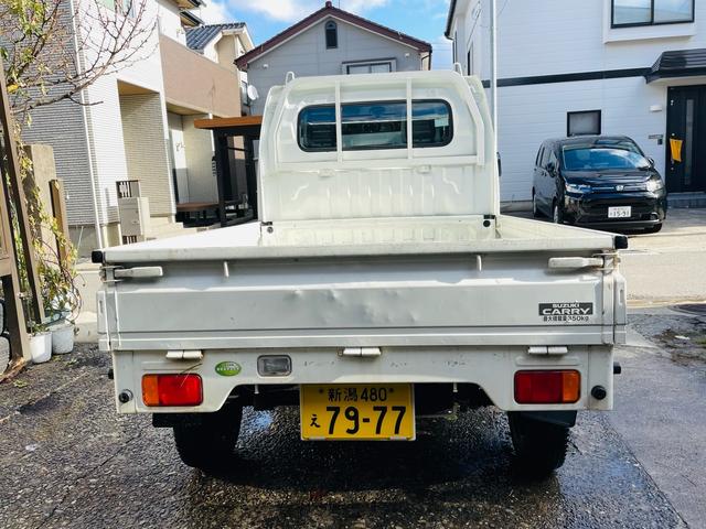キャリイトラック ＫＣエアコン・パワステ　パートタイム４ＷＤ、エアコン、パワステ、ラジオ、フロア５速ＭＴ、ワンオーナー車、保証書あり、走行２．７万ｋｍ、二年車検整備付き（4枚目）