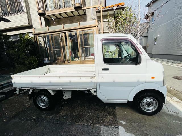 キャリイトラック ＫＣエアコン・パワステ　パートタイム４ＷＤ、エアコン、パワステ、ラジオ、フロア５速ＭＴ、ワンオーナー車、保証書あり、走行２．７万ｋｍ、二年車検整備付き（5枚目）