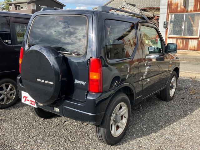ジムニー ワイルドウインド　ＥＴＣ　４ＷＤ　シートヒーター　ＣＤカーオーディオ（4枚目）
