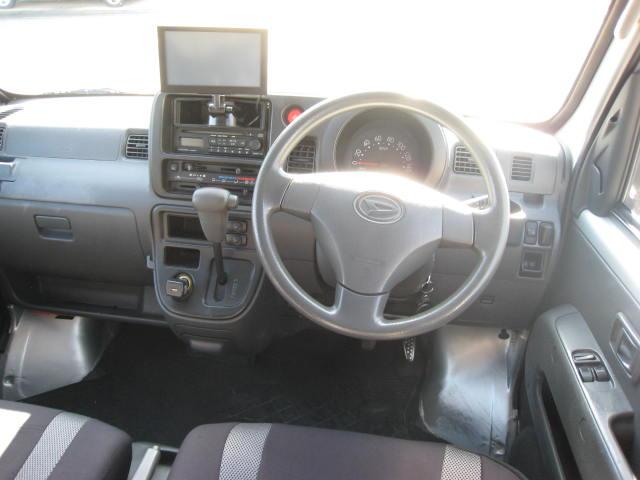 ハイゼットカーゴ デッキバン 4WD リフトアップ 15インチアルミ アトレーW用ヘッドライト 社外キーレス車検令和8年3月(10枚目)