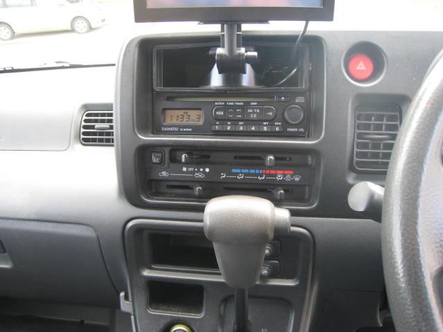 ハイゼットカーゴ デッキバン 4WD リフトアップ 15インチアルミ アトレーW用ヘッドライト 社外キーレス車検令和8年3月(12枚目)