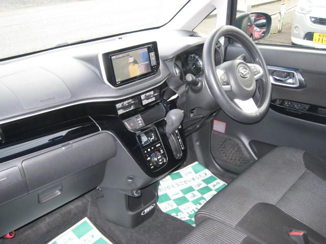 ムーヴ カスタム　ＸリミテッドＩＩ　ＳＡＩＩＩ　フルタイム４ＷＤ　純正メモリーナビ　ＢＴ　フルセグテレビ　全方位カメラ　前後ドラレコ　ＬＥＤヘッドライトにフォグライト　キーフリープシュスタート　純正１４インチアルミ　ＳＡ３（4枚目）