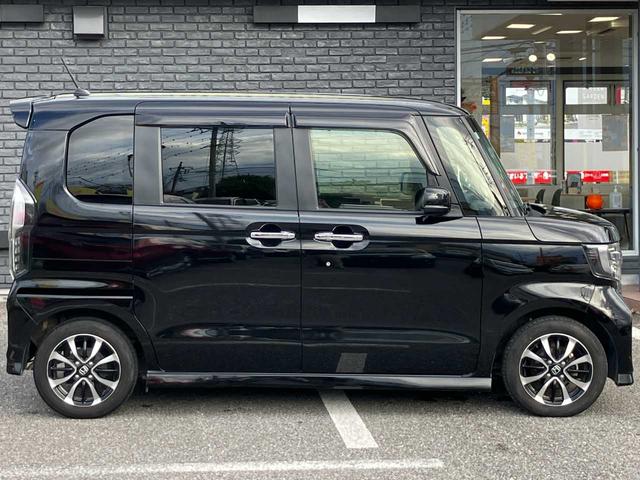 Ｎ－ＢＯＸカスタム Ｇ・Ｌホンダセンシング　ホンダセンシング　左側パワースライドドア　クルーズコントロール　ＥＴＣ　バックカメラ　純正メモリーナビ　Ｂｌｕｅｔｏｏｔｈ　ＵＳＢ　前後社外ドラレコ　オートライト　純正１４インチアルミホイール　ＬＥＤ（4枚目）