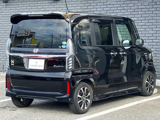Ｎ－ＢＯＸカスタム Ｇ・Ｌホンダセンシング　ホンダセンシング　左側パワースライドドア　クルーズコントロール　ＥＴＣ　バックカメラ　純正メモリーナビ　Ｂｌｕｅｔｏｏｔｈ　ＵＳＢ　前後社外ドラレコ　オートライト　純正１４インチアルミホイール　ＬＥＤ（5枚目）