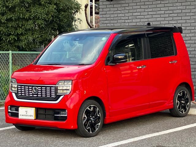 N-WGNカスタム L・ターボホンダセンシング オートクルーズコントロール シートヒーター ベンチシート バックカメラ 純正ドラレコ 純正ナビ フルセグTV ETC ハーフレザー Bluetooth USB 禁煙車 衝突被害軽減システム 盗難防止(2枚目)