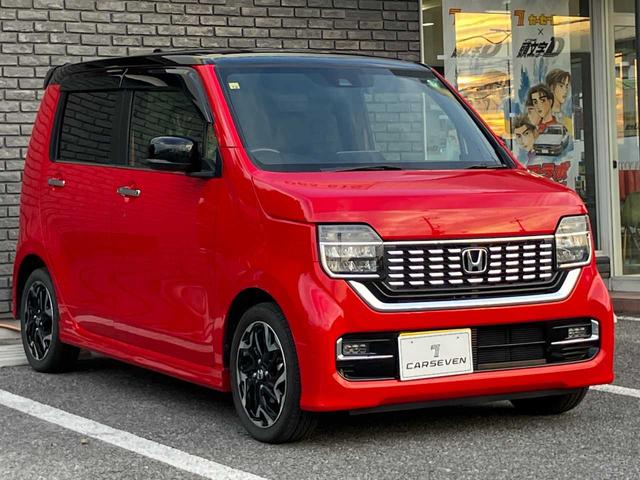 N-WGNカスタム L・ターボホンダセンシング オートクルーズコントロール シートヒーター ベンチシート バックカメラ 純正ドラレコ 純正ナビ フルセグTV ETC ハーフレザー Bluetooth USB 禁煙車 衝突被害軽減システム 盗難防止(4枚目)