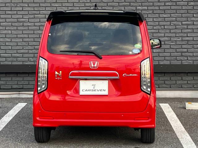 N-WGNカスタム L・ターボホンダセンシング オートクルーズコントロール シートヒーター ベンチシート バックカメラ 純正ドラレコ 純正ナビ フルセグTV ETC ハーフレザー Bluetooth USB 禁煙車 衝突被害軽減システム 盗難防止(7枚目)