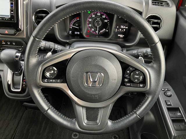 N-WGNカスタム L・ターボホンダセンシング オートクルーズコントロール シートヒーター ベンチシート バックカメラ 純正ドラレコ 純正ナビ フルセグTV ETC ハーフレザー Bluetooth USB 禁煙車 衝突被害軽減システム 盗難防止(15枚目)