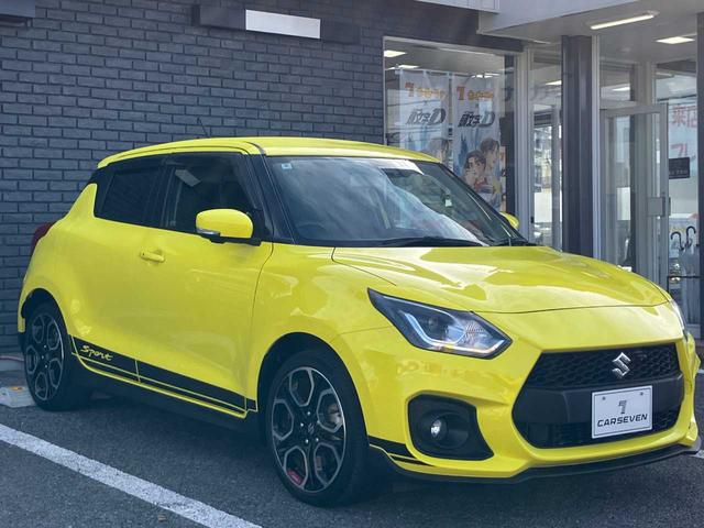 スイフトスポーツ ベースグレード　６速マニュアル　オートクルーズコントロール　シートヒーター　全周囲カメラ　純正メモリーナビ　フルセグＴＶ　ＤＶＤ　ＣＤ　フロントドラレコ　セーフティパッケージ　ＵＳＢ　Ｂｌｕｅｔｏｏｔｈ　禁煙車（4枚目）