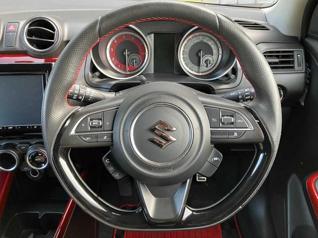 スイフトスポーツ ベースグレード　６速マニュアル　オートクルーズコントロール　シートヒーター　全周囲カメラ　純正メモリーナビ　フルセグＴＶ　ＤＶＤ　ＣＤ　フロントドラレコ　セーフティパッケージ　ＵＳＢ　Ｂｌｕｅｔｏｏｔｈ　禁煙車（16枚目）