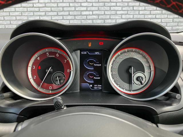 スイフトスポーツ ベースグレード　６速マニュアル　オートクルーズコントロール　シートヒーター　全周囲カメラ　純正メモリーナビ　フルセグＴＶ　ＤＶＤ　ＣＤ　フロントドラレコ　セーフティパッケージ　ＵＳＢ　Ｂｌｕｅｔｏｏｔｈ　禁煙車（23枚目）