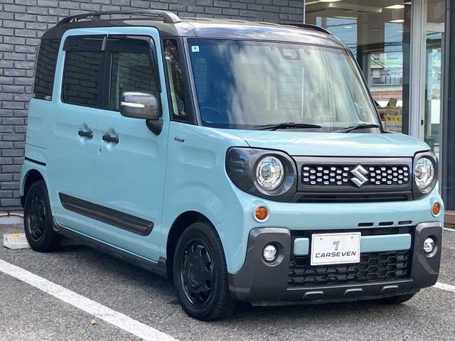 スペーシアギア ハイブリッドXZ ターボ 両側電動スライドドア シートヒーター バックカメラ ドラレコ ETC オートクルーズコントロール フロントフォグランプ LEDヘッドライト 禁煙車 ルーフレール(4枚目)