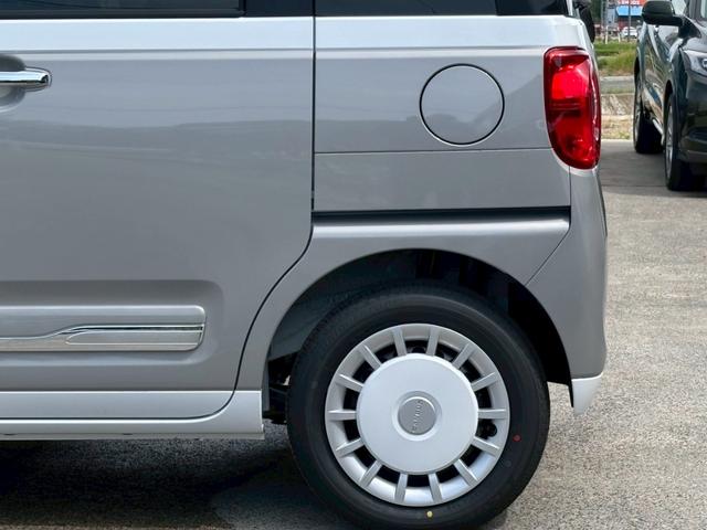 ムーヴキャンバス ストライプスＧ　届出済未使用車　両側電動スライドドア　スマートアシスト　前席シートヒーター　オートエアコン　ＬＥＤヘッド／フォグ　オートライト　電動格納ドアミラー　アイドリングストップ　スマートキー（28枚目）
