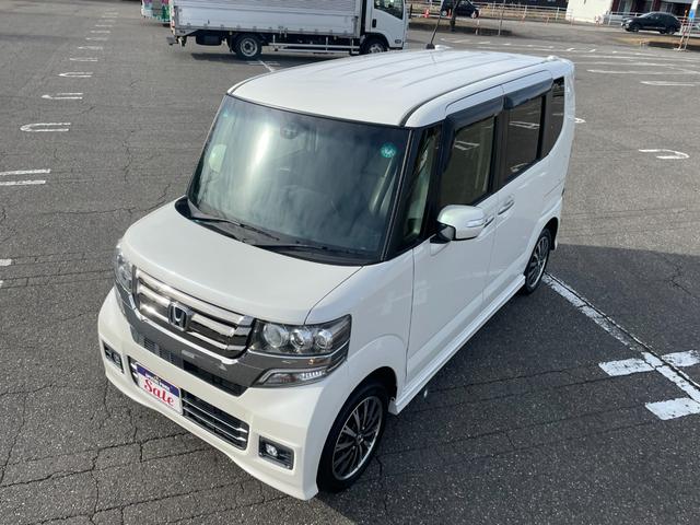 N-BOXカスタム G・ターボLパッケージ 4WD 禁煙 衝突軽減ブレーキ ナビ・フルセグTV・Bカメラ・ブルートゥース・USB クルーズコントロール 両側電動スライドドア スマートキー シートヒーター シートバックテーブル オートライト(18枚目)