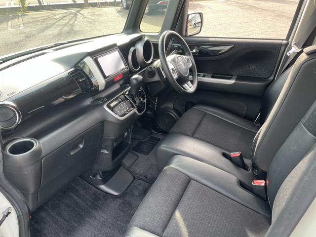 N-BOXカスタム G・ターボLパッケージ 4WD 禁煙 衝突軽減ブレーキ ナビ・フルセグTV・Bカメラ・ブルートゥース・USB クルーズコントロール 両側電動スライドドア スマートキー シートヒーター シートバックテーブル オートライト(26枚目)