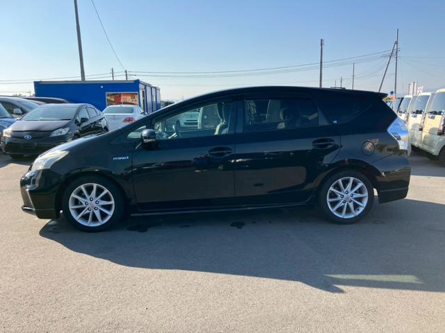 プリウスアルファ Sツーリングセレクション 車検整備付 キーレス スマートキー アイドリングストップ ETC バックモニター エアコン パワーステアリング パワーウインドウ 衝撃安全ボディー 盗難防止センサー(9枚目)