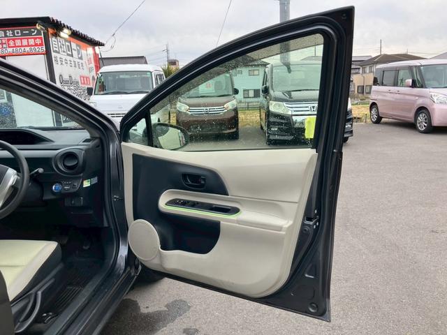 アクア S 検R8/7 キーレス スマートキー 横滑り防止 ETC アイドリングストップ 衝撃安全ボディー エアコン パワーステアリング パワーウインドウ(34枚目)