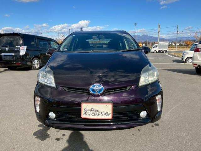 プリウス Ｓ　車検整備付　キーレス　スマートキー　アイドリングストップ　エアコン　パワーステアリング　パワーウインドウ　衝突安全ボディ　盗難防止センサー（2枚目）