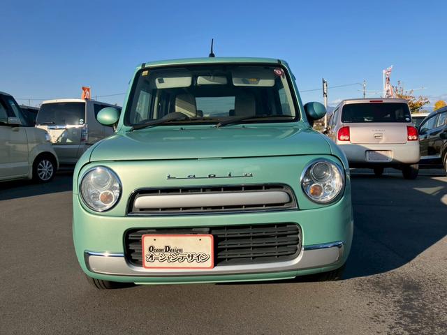 アルトラパンショコラ Ｇ　車検整備付　キーレス　スマートキー　アイドリングストップ　フルフラット　ベンチシート　エアコン　パワーステアリング　パワーウインドウ　衝突安全ボディ（2枚目）