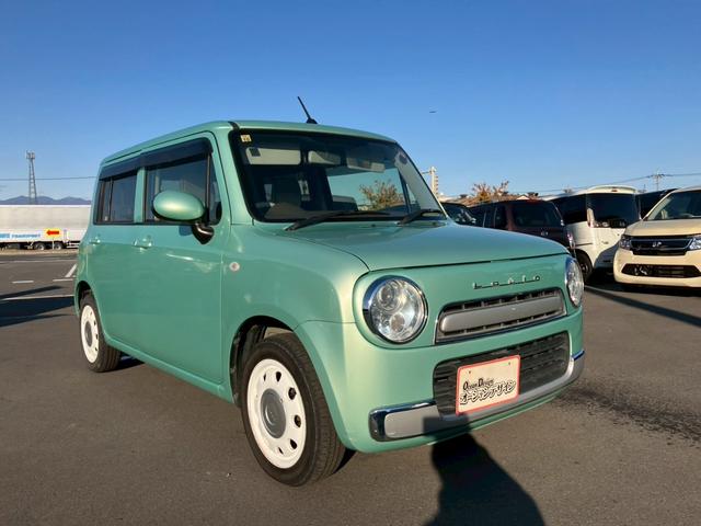 アルトラパンショコラ Ｇ　車検整備付　キーレス　スマートキー　アイドリングストップ　フルフラット　ベンチシート　エアコン　パワーステアリング　パワーウインドウ　衝突安全ボディ（7枚目）