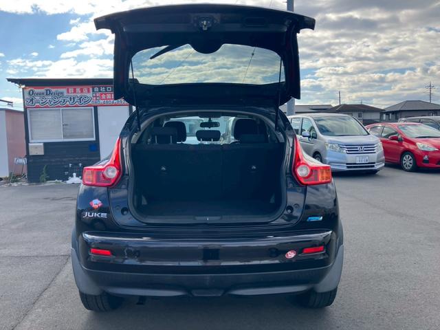 ジューク １５ＲＸ　タイプＶ　車検整備付　キーレス　スマートキー　アイドリングストップ　ＥＴＣ　エアコン　パワーステアリング　パワーウインドウ　フロントフォグランプ（36枚目）