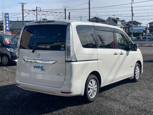 セレナ 20G S-ハイブリッド 禁煙車 後期 新品タイヤ 両側パワスラ エマージェンシーブレーキ 純正デカナビ フルセグTV BT接続 ハーフレザーシート クルーズコントロール ETC 検2年付き 保証付き(14枚目)