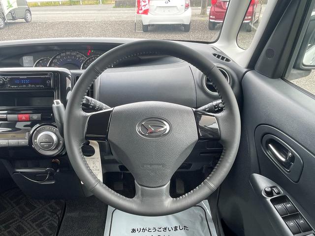 タント カスタムX 左側パワースライド ドライブレコーダー 純正14インチアルミ スマートキー HIDライト 検R8/7 禁煙車(16枚目)