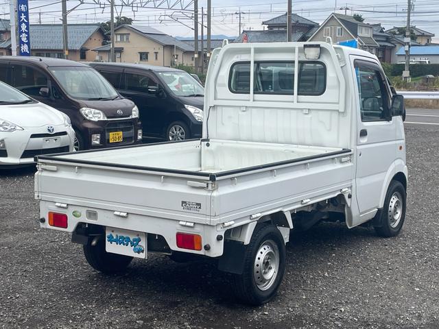 キャリイトラック ＫＣ　ＫＣエアコン・パワステ３方開　切替４ＷＤ　　５速マニュアル　検２年（8枚目）